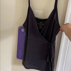 American Eagle soft and sexy sueded tank